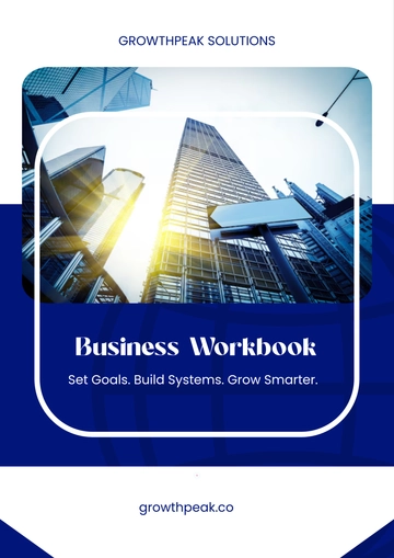 Free Business Workbook Template to Edit Online