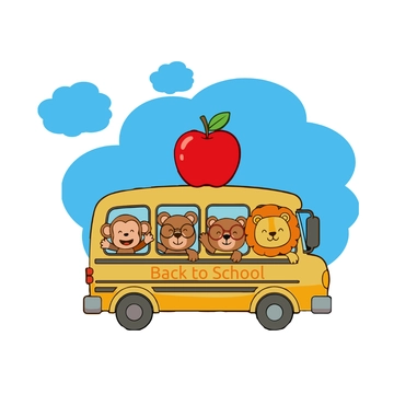 Free Back To School Illustrations Clipart Template to Edit Online