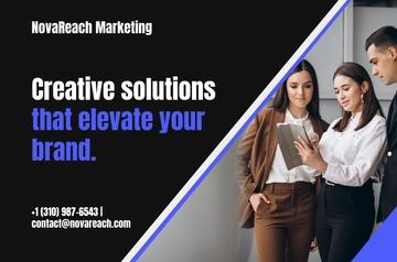 Free Marketing Banner Template to Edit Online