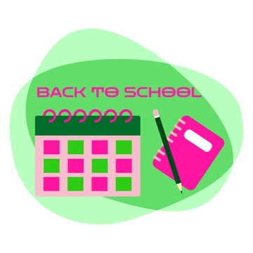 Free Back To School Month Clipart Template to Edit Online