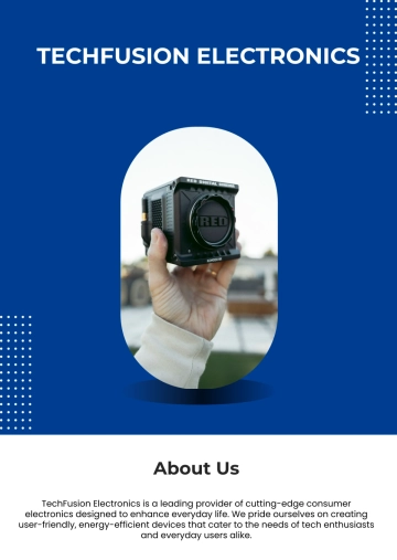 Free Creative Electronics Media Kit Template to Edit Online
