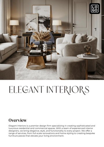 Free Elegant Media Kit Background Template to Edit Online