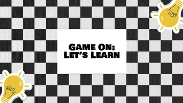 Checkered Back To School Background Template to Download