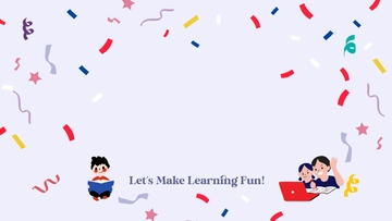 Free Confetti Back To School Background Template to Edit Online