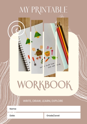 Free Printable Workbook Pages Template to Edit Online