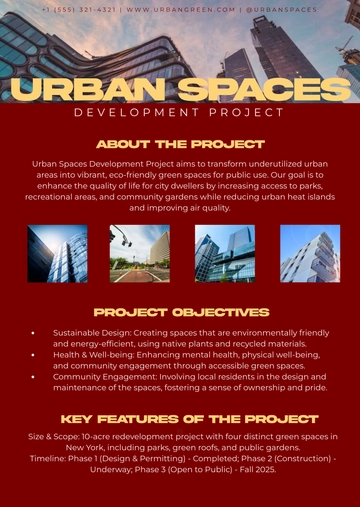 Free Project Media Kit Template to Edit Online