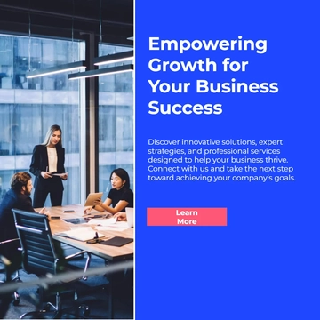 Free Business Company Facebook Post Template to Edit Online