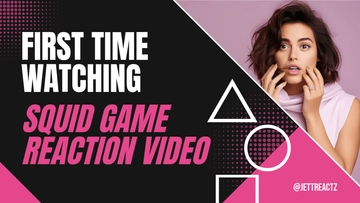 Free YouTube Reaction Video Thumbnail Template to Edit Online