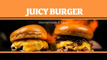 Free Food YouTube Thumbnail Template to Edit Online