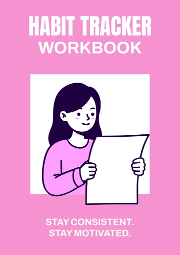 Free Habit Tracker Workbook to Edit Online