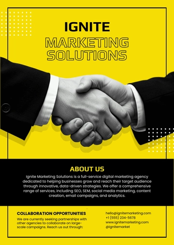 Free Marketing Media Kit Outline Template to Edit Online