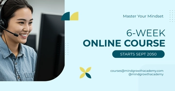 Free Course Enrollment Facebook Post Template to Edit Online