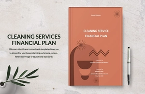 Cleaning Service Financial Plan Template