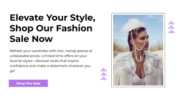 Free Aesthetic Fashion Sale X Post Template to Edit Online