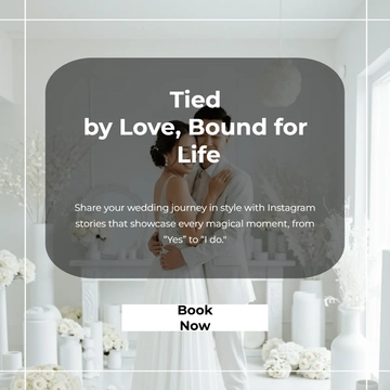 Free Wedding Facebook Post Template to Edit Online