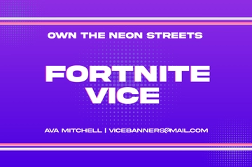 Free Simple Fortnite Vice Banner Template to Edit Online Free Simple Fortnite Vice Banner Template to Edit Online