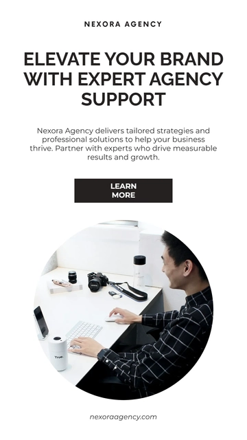 Free Professional Agency Facebook Ad Template to Edit Online