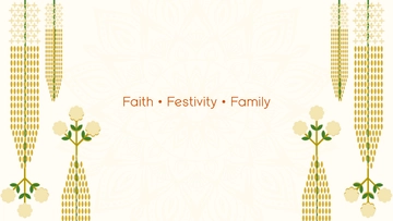 Traditional Ganesh Chaturthi Background Template to Download