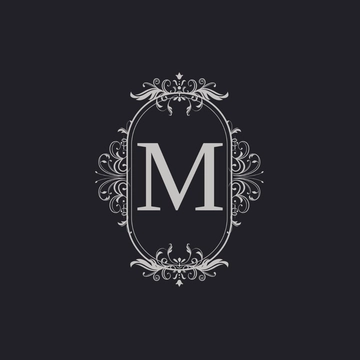 Free Vintage Monogram Template to Edit Online