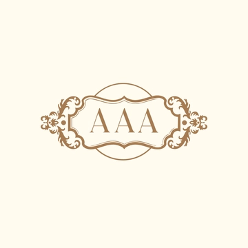 Free Vintage Monogram Template to Edit Online