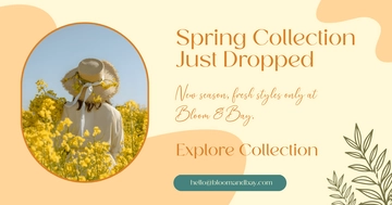 Free Spring Facebook Ad Template to Edit Online Free Spring Facebook Ad Template to Edit Online