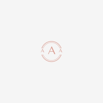 Free Rose Gold Monogram to Edit Online
