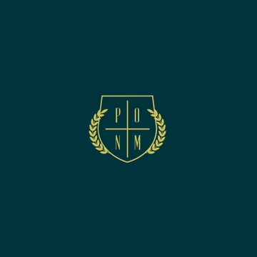 Free Shield Shaped Monogram to Edit Online