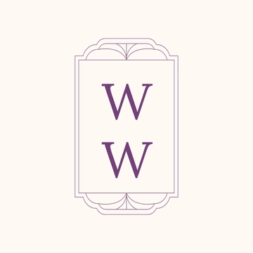 Free Rectangular Monogram Template to Edit Online