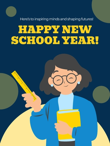 Free Back To School for Teachers Template to Edit Online