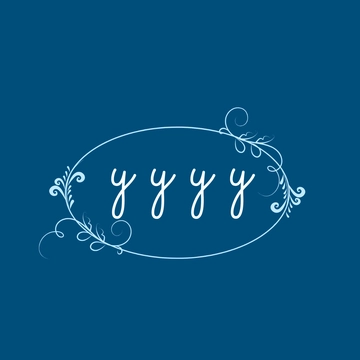Free Script Monogram Template to Edit Online