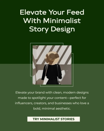 Free Minimalist Facebook Post Template to Edit Online