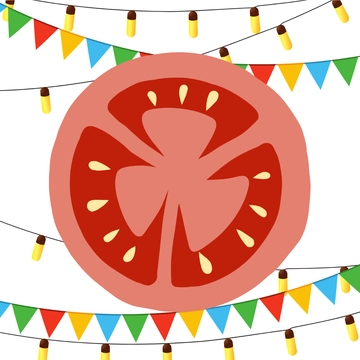 Free La Tomatina Clip Art Template to Edit Online
