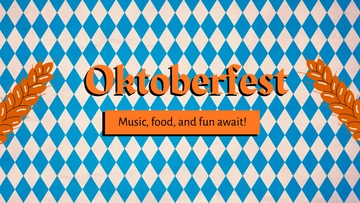 Free Oktoberfest Celebration Background Template to Edit Online