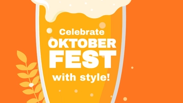 Free Oktoberfest Calligraphy Background Template to Edit Online