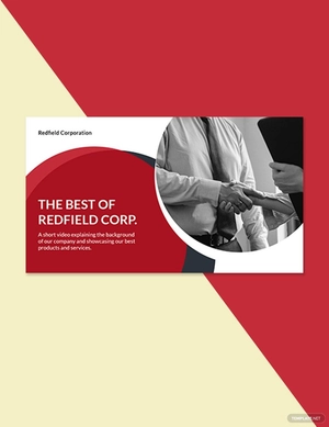 Corporate Business Youtube Thumbnail Template