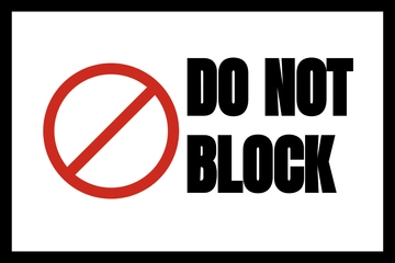 Free Do Not Block Template to Edit Online