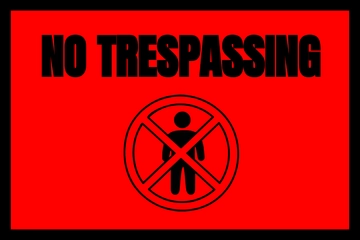Free No Trespassing Template to Edit Online