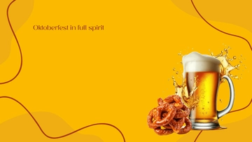 Free Aesthetic Oktoberfest Artwork Background Template to Edit Online