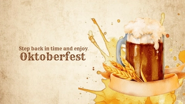 Free Vintage Oktoberfest Template to Edit Online