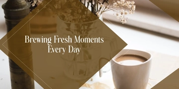 Free Coffee Shop Eventbrite Banner Template to Edit Online