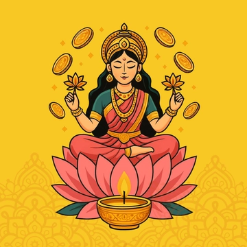 Free Professional Dhanteras Illustration Template to Edit Online Free Professional Dhanteras Illustration Template to Edit Online