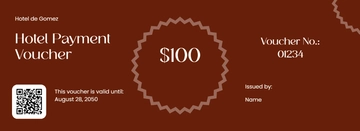 Free Hotel Payment Voucher Template to Edit Online