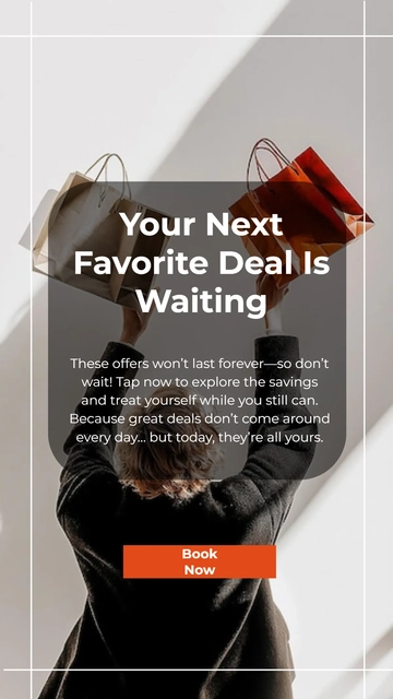 Free Special Offers Facebook Story Template to Edit Online