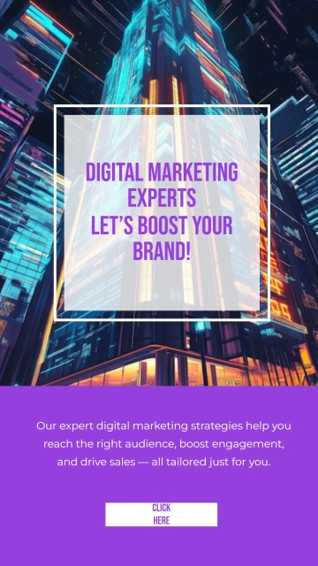 Free Digital Marketing Agency Facebook Story Template to Edit Online