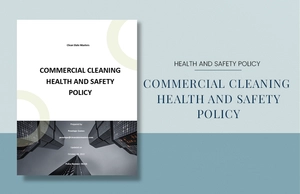 Commercial Cleaning Health and Safety Policy Template