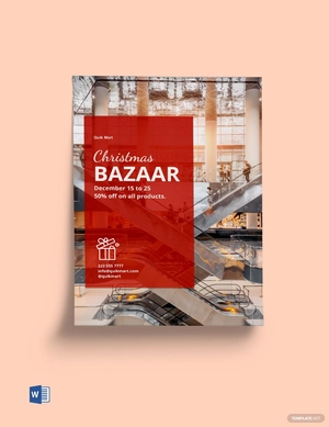 Christmas Bazaar Flyer Template