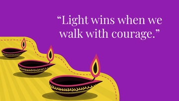 Free Dussehra Quotes YouTube Banner Template to Edit Online