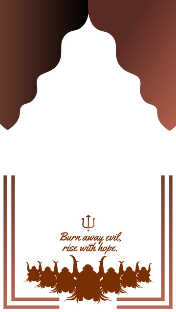 Free Dussehra Quotes Snapchat Geofilter Template to Edit Online