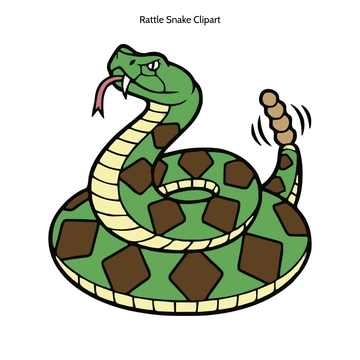 Free Rattle Snake Clipart to Edit Online