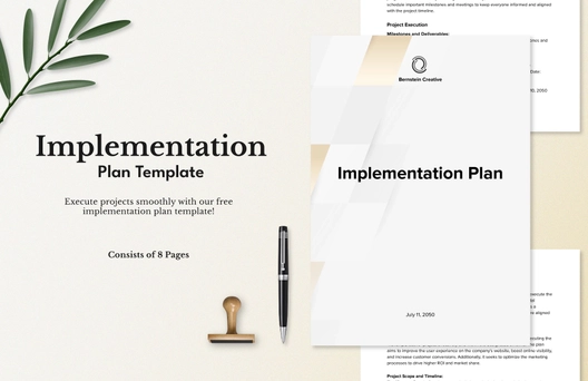 Implementation Plan Template